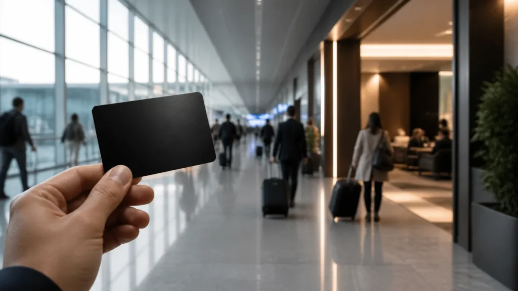 Cartão premium genérico em aeroporto representa a perda de relevância da American Express no Brasil