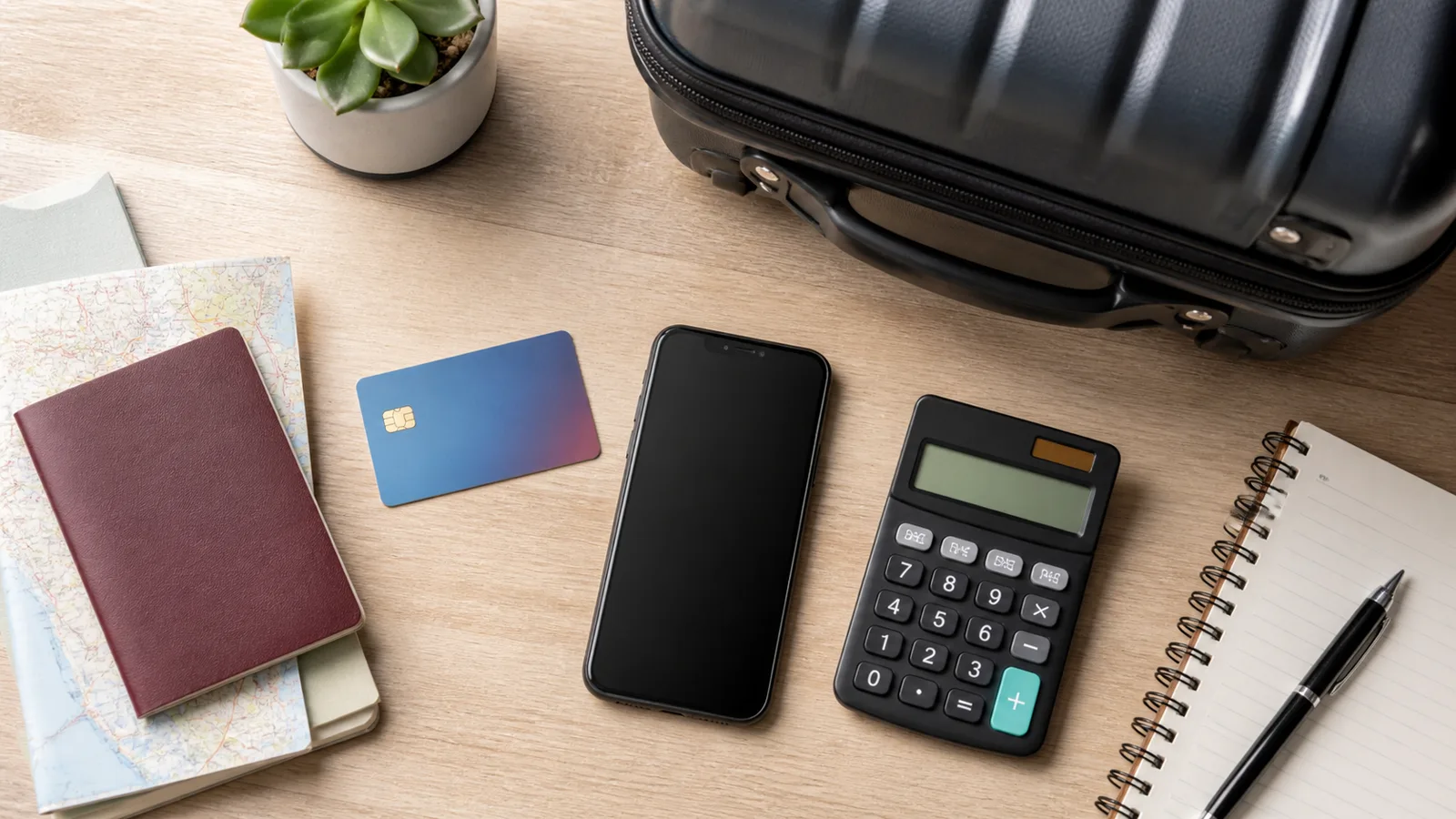 Planejamento de viagem, cartão de crédito e controle de pontos