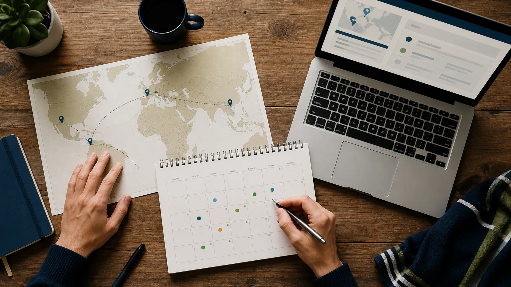 Planejamento de rota, datas e cabine para configurar um alerta de passagem com milhas