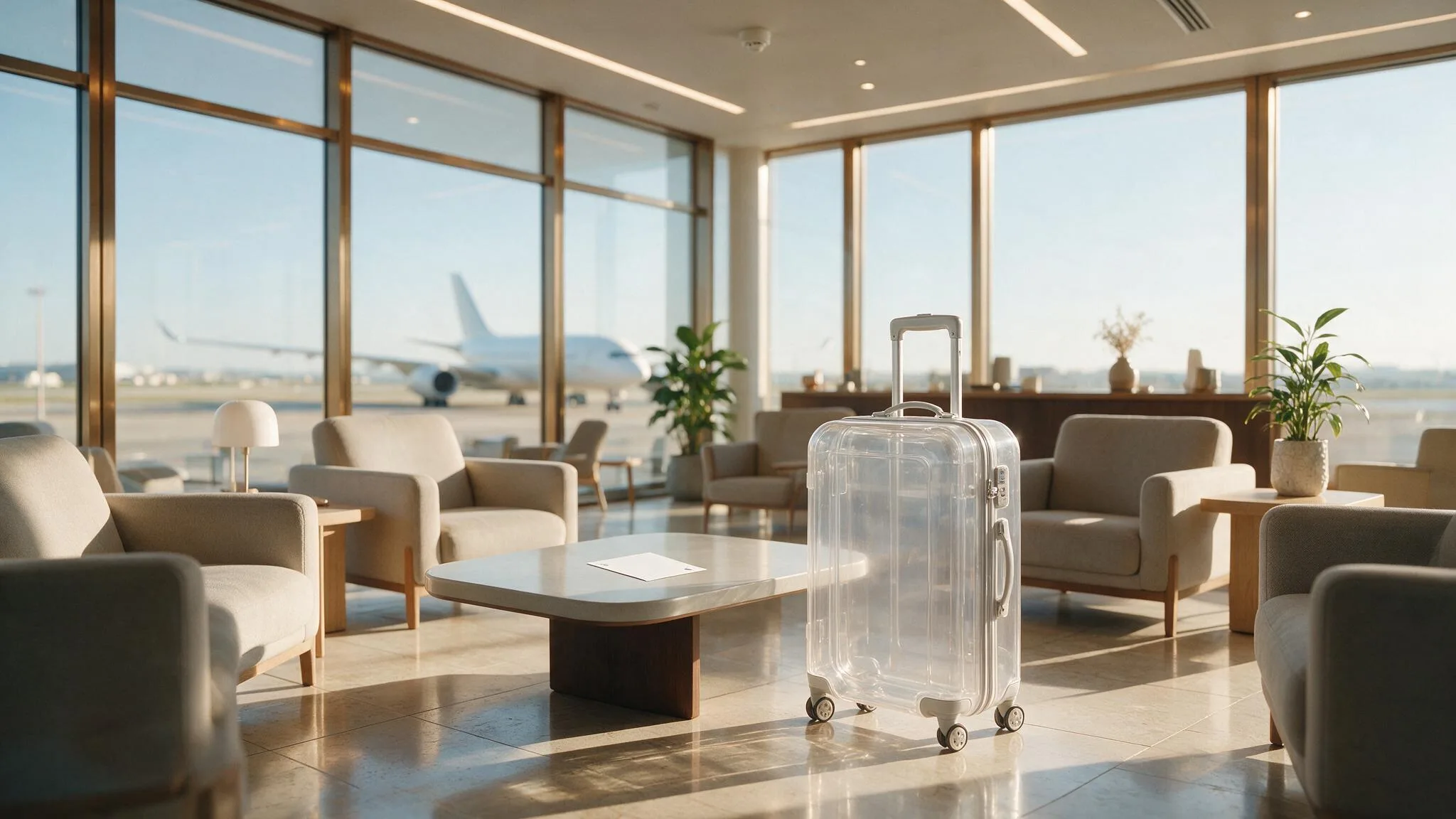 Sala VIP de aeroporto, benefício associado ao cartão Inter Prime