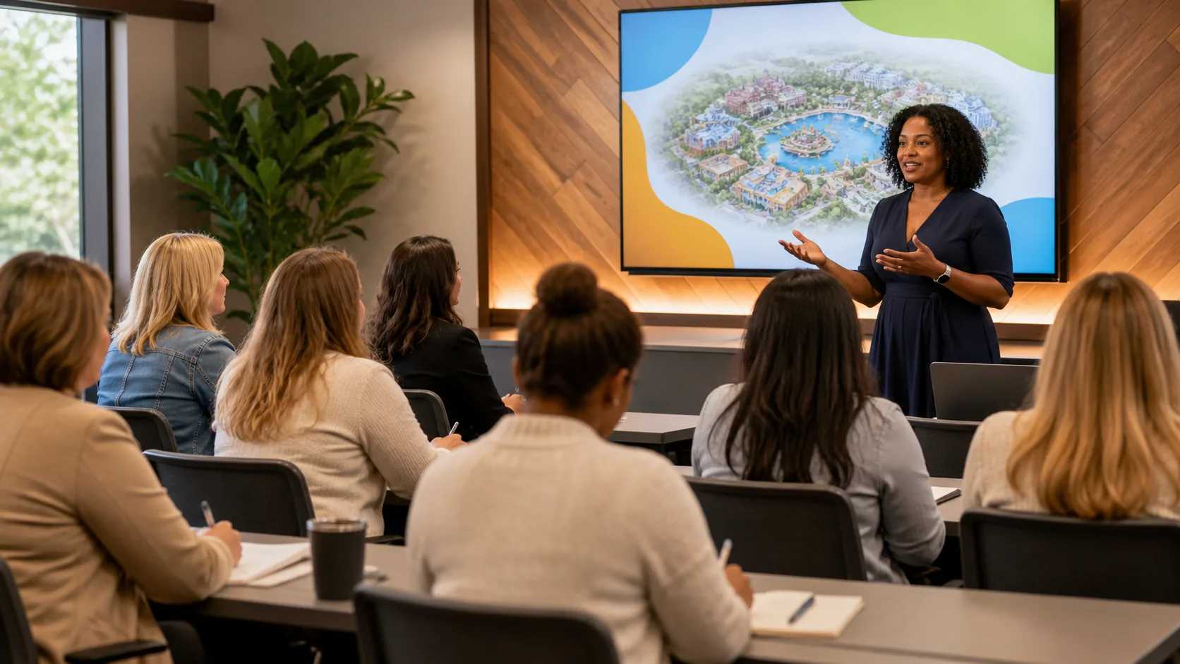 Treinamento para agentes de viagens que vendem produtos Disney