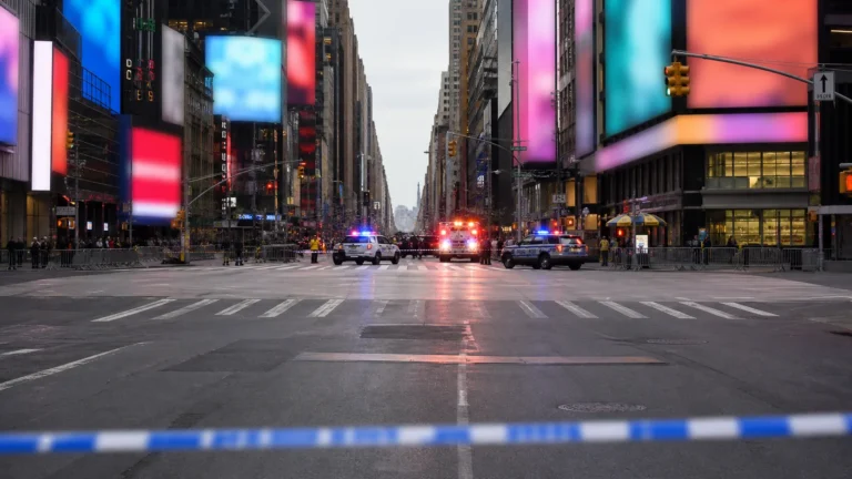 Ataque em Times Square deixa uma mulher morta e termina com suspeita baleada pela polícia